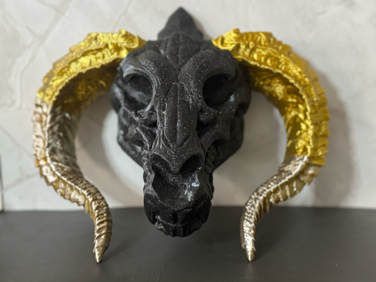 Dragon Skull Wall Mount