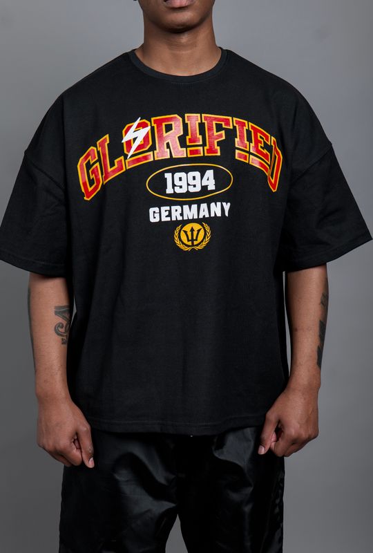Glorified DEU Tshirt- Blk