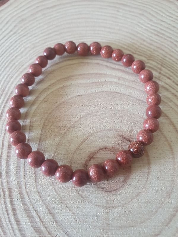 Bracelet Pierre de Soleil 16cm 4 mm