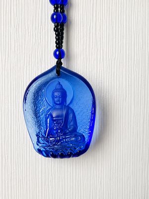 SAUTOIR BOUDDHA BLEU NUIT SAUTOIR BOUDDHA BLEU NUIT