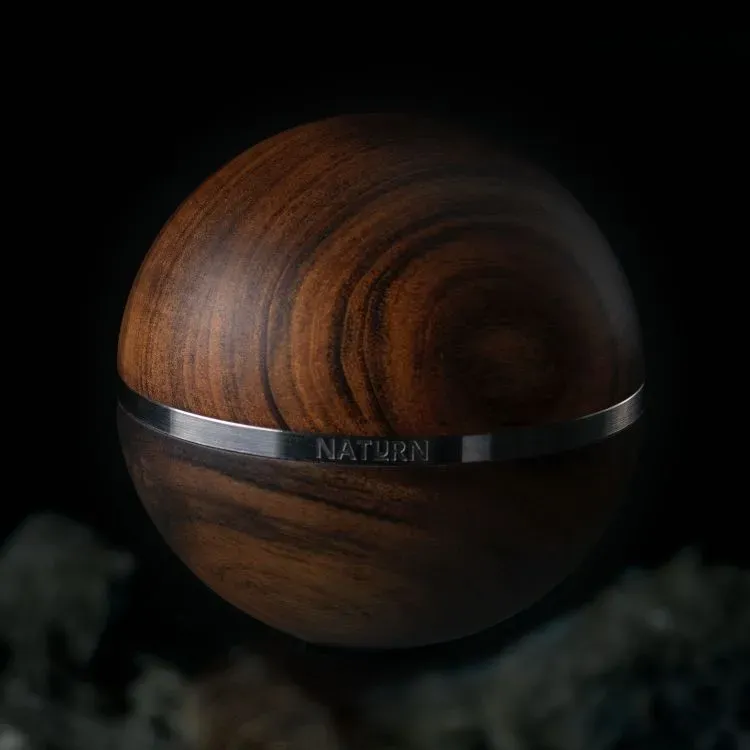 Naturn urn in Sandalhout (75mm)