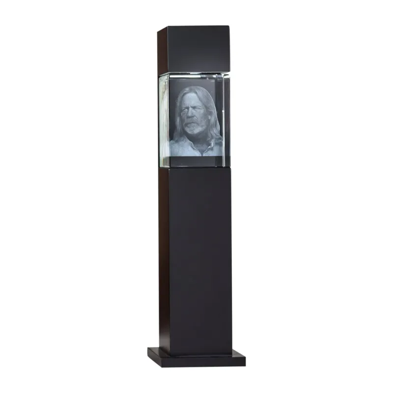 Gedenkzuil 28cm voor 3D FotoGlas 90x60x60mm VT