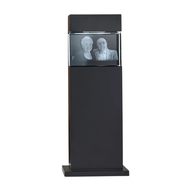 Gedenkzuil 47cm voor 3D FotoGlas 130x90x75mm HZ