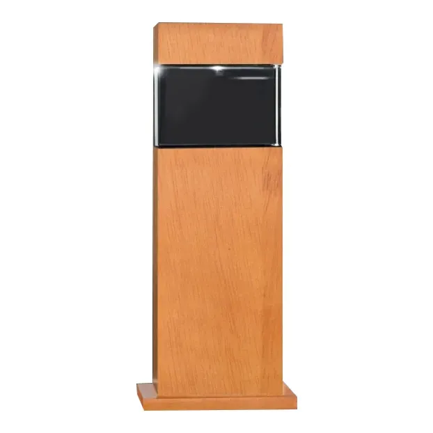 Gedenkzuil 32cm voor 3D FotoGlas 90x60x60mm HZ