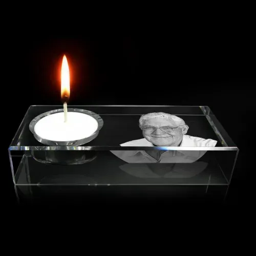 FotoGlas 125x60mm + waxine + 2D portretfoto