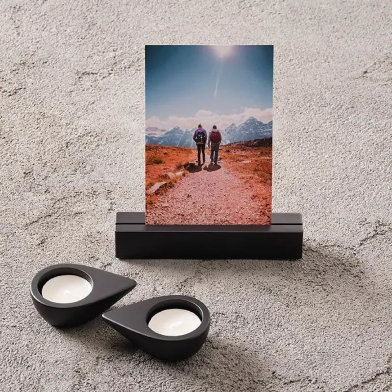 Memorialboxx giftset met asbuis - Zwart