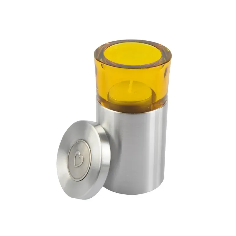 Urn met waxinehouder + Hartendeksel: Camel Urn met waxinehouder + Hartendeksel: Camel