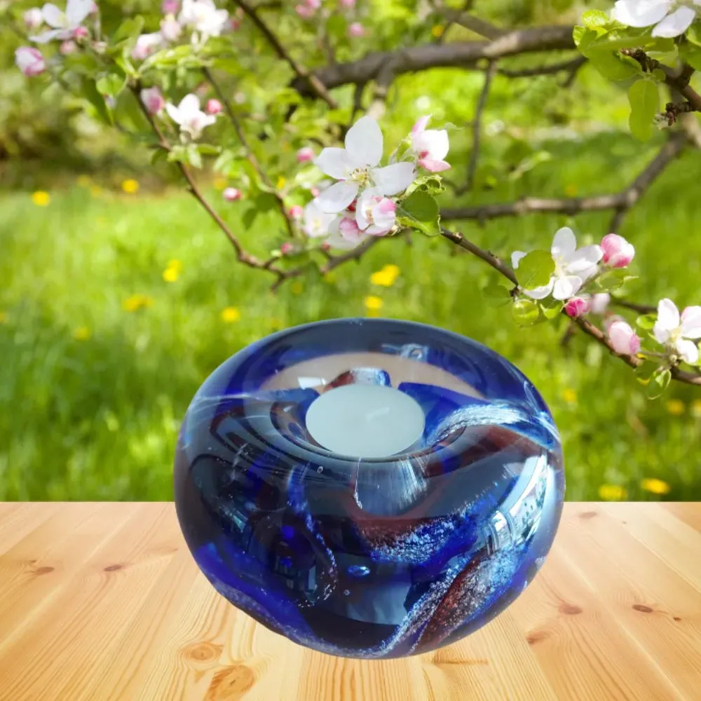 Gedenklicht met waxine: Fenix BlueHeaven