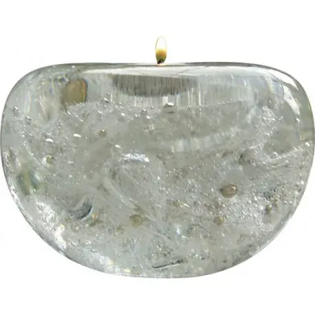 Gedenklicht met waxine Fenix Transparant