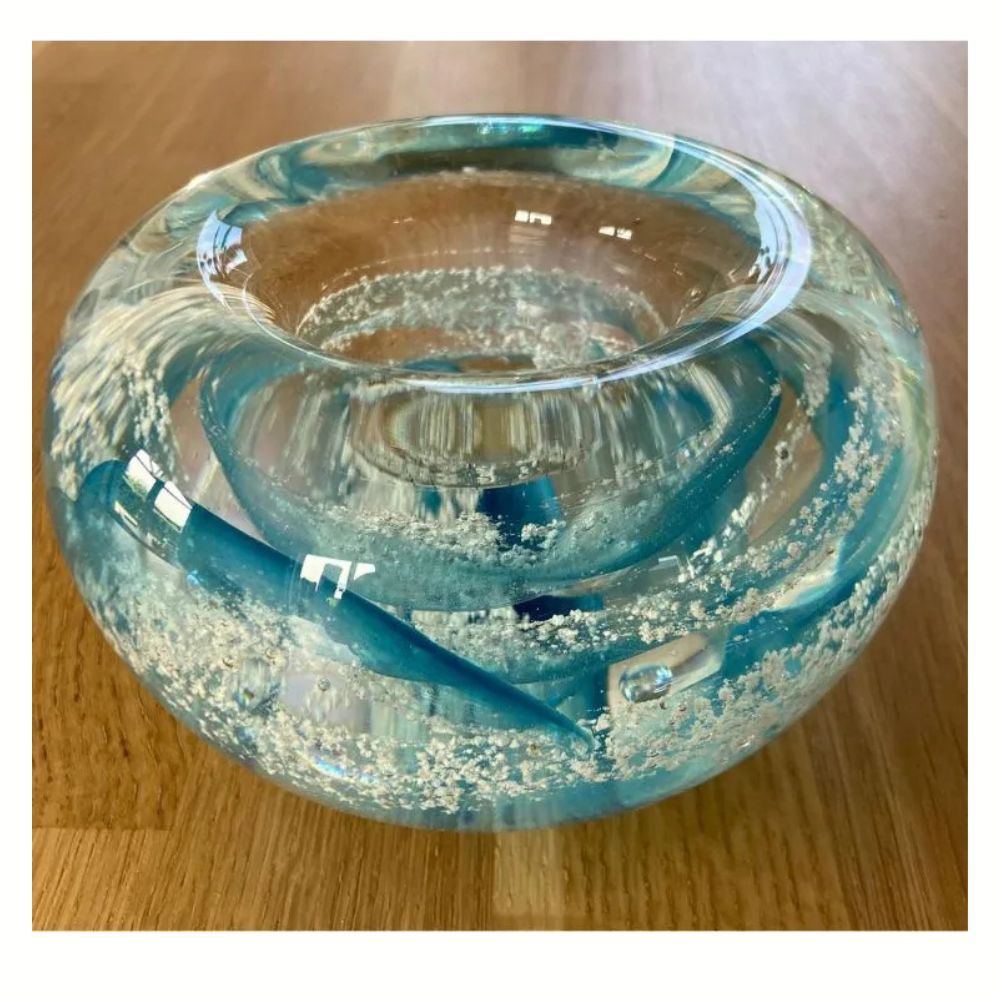 Gedenklicht met waxine: Fenix Turquoise Blauw Gedenklicht met waxine: Fenix Turquoise Blauw