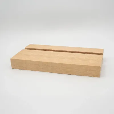 Standaard 21x11cm in Eikenhout Standaard 21x11cm in Eikenhout