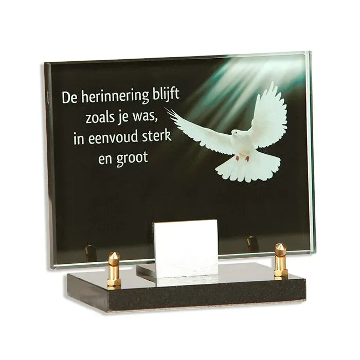 FotoGlas 15x20cm: Blijvende Herinneringen
