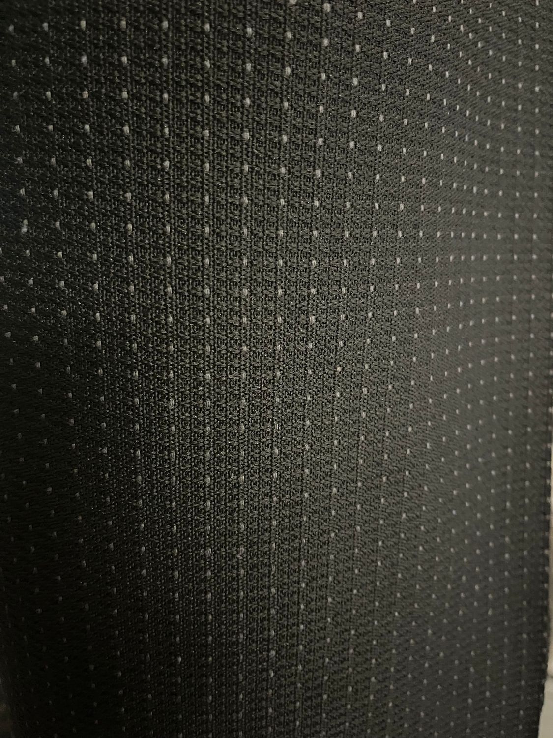 Tissu pour siège, Couleur: Noir avec points