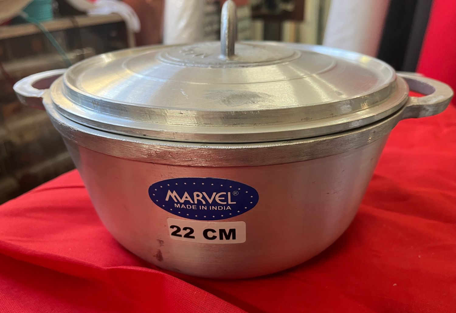 Faitout alu massif 22cm