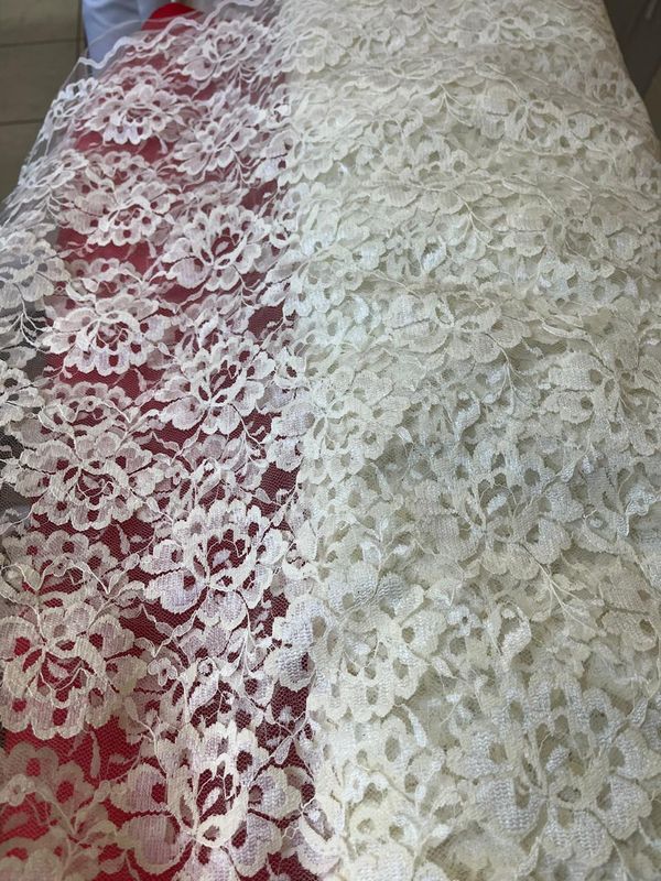 Tissu dentelle polyamide