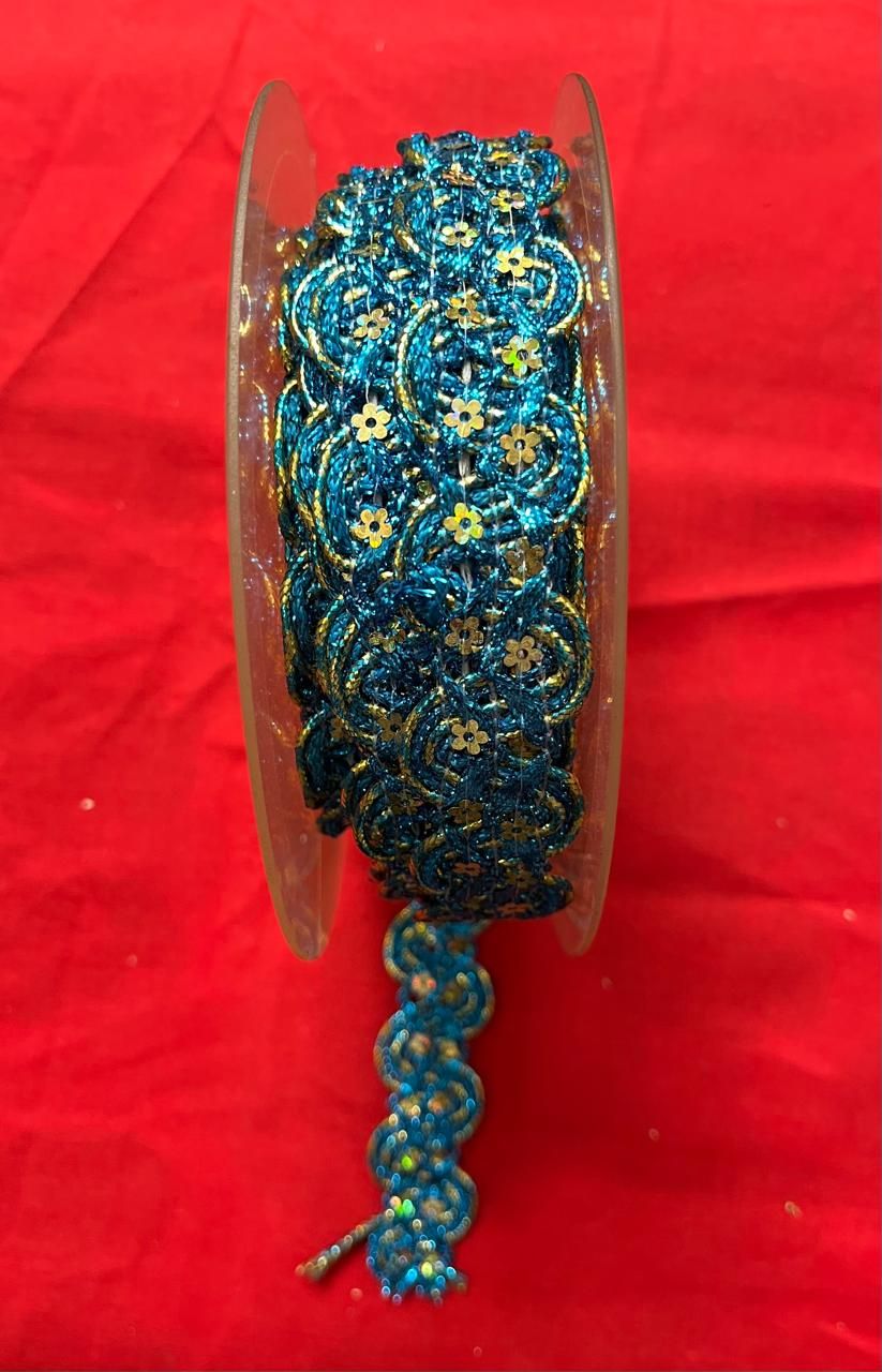 Galon turquoise 0012