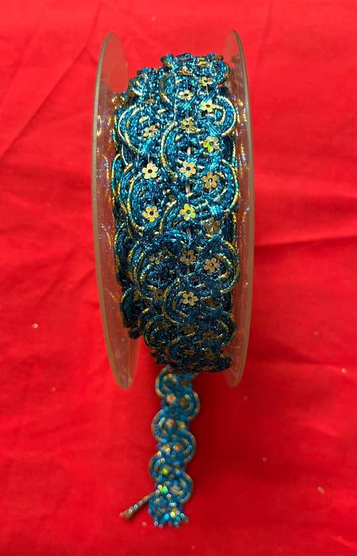 Galon turquoise 0012