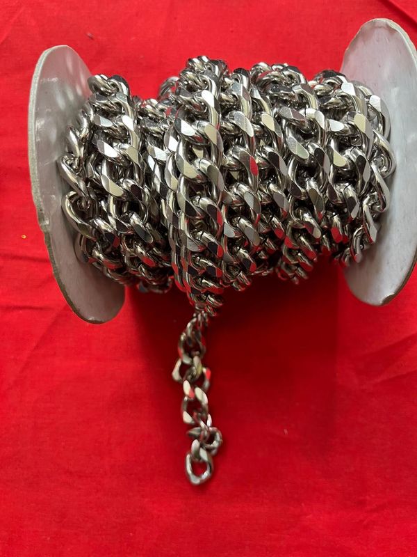 Galon 2671 chaîne argentée