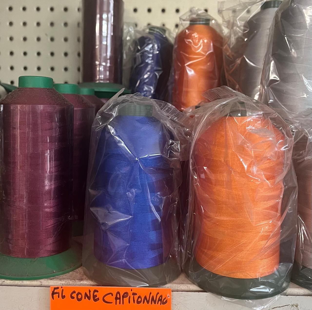 Fil cône capitonnage