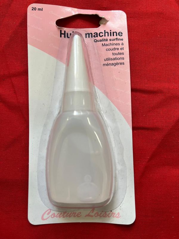 Huile machine à coudre