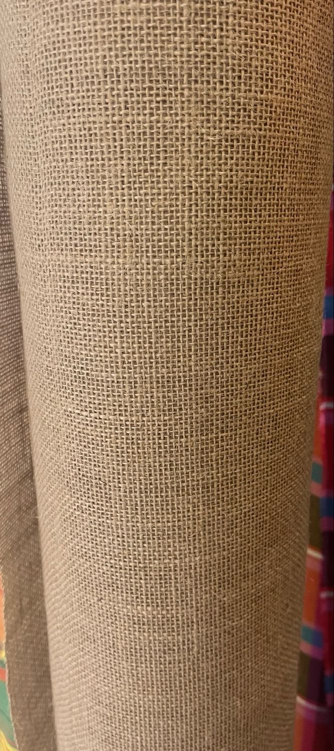 Toile de jute naturel 1,50 m de large