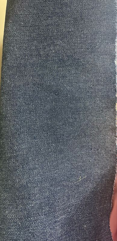Tissu jean marine 1,50 de large
