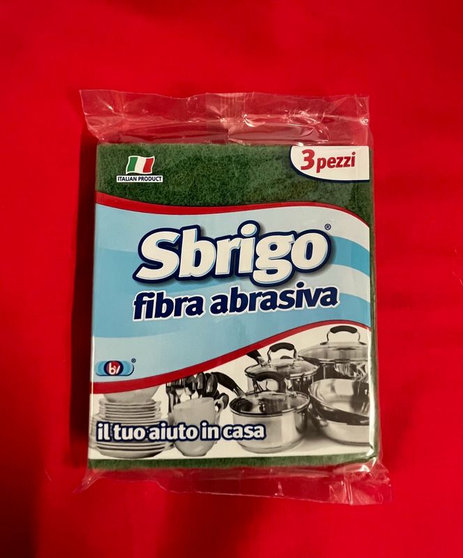 Éponge abrasive lot de 2