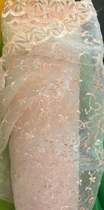 Voile 1m20 de large orange