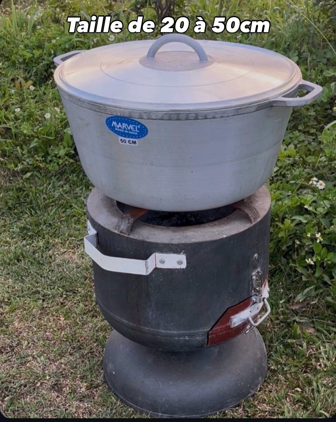 COCOTTE ALU MASSIF TAILLE 50