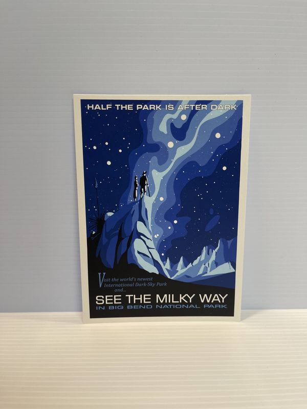 Milky Way postcard