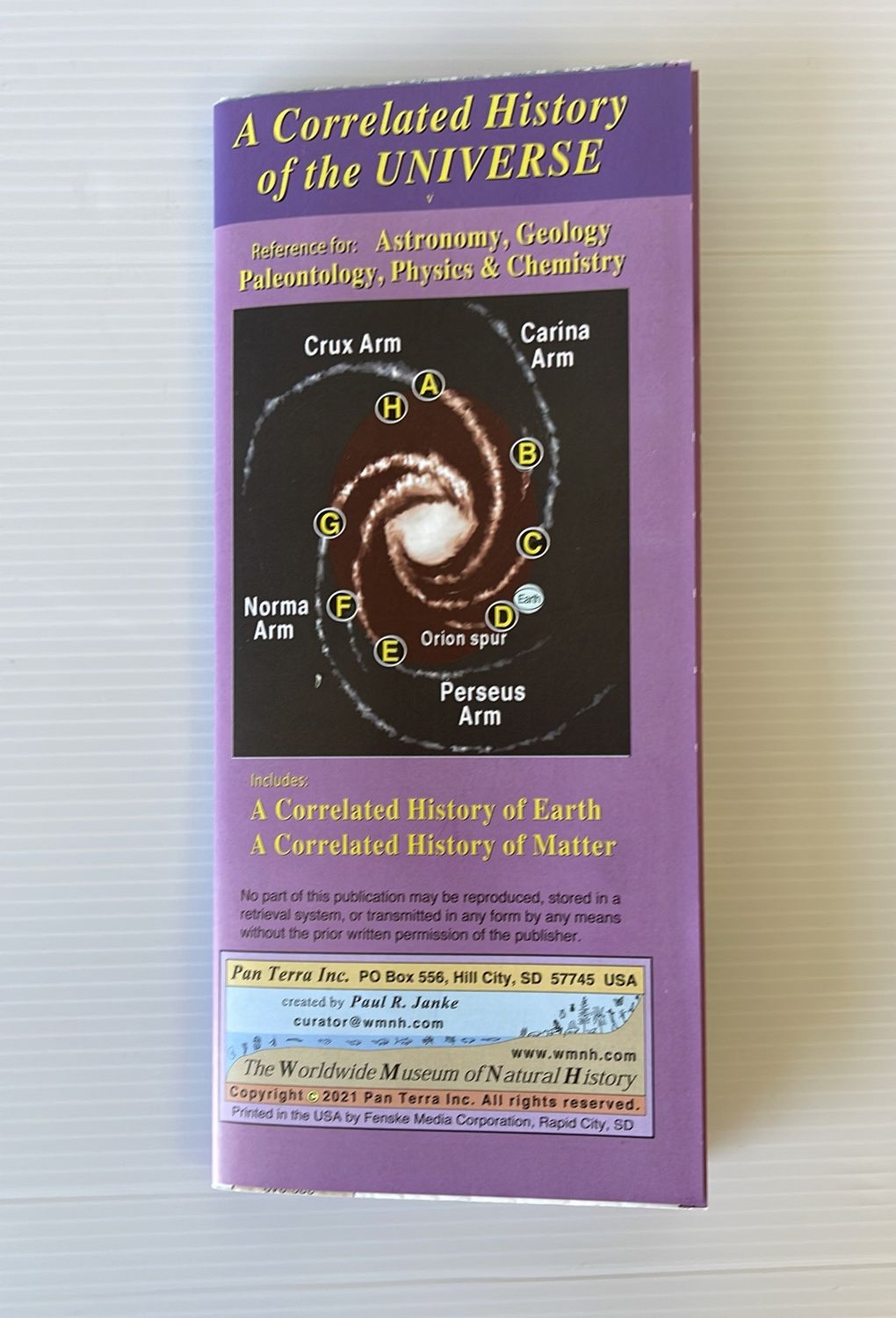 Correlated History of the Universe