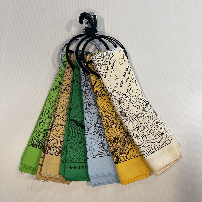 Bandana - Chisos Trails Map