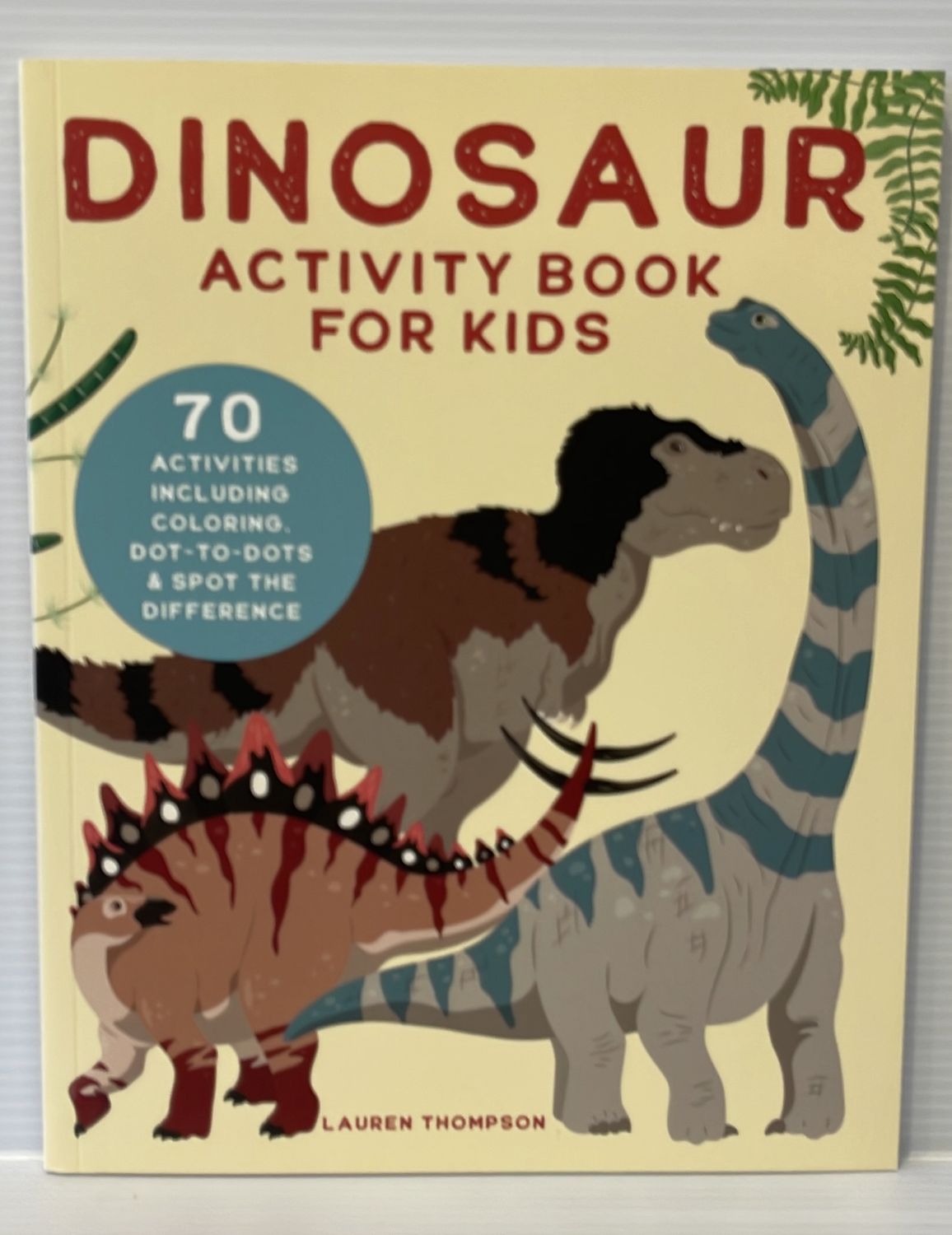 Dinosaur Activity Book Dinosaur Activity Book