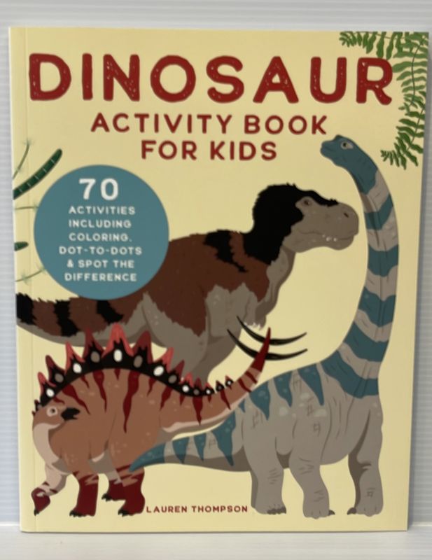 Dinosaur Activity Book