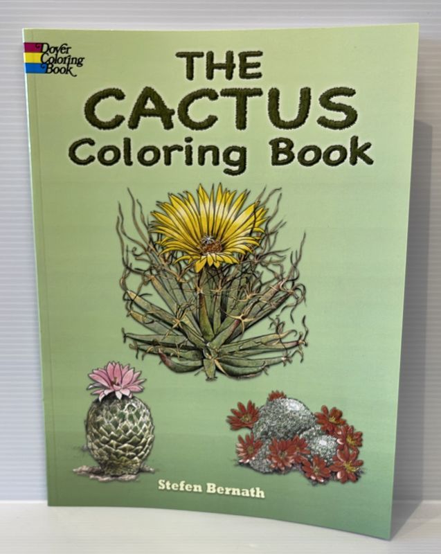 Cactus Coloring Book