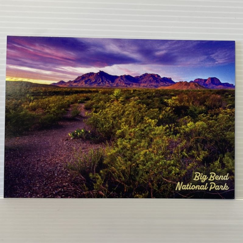 Photo Postcard Chisos Mountains 98212