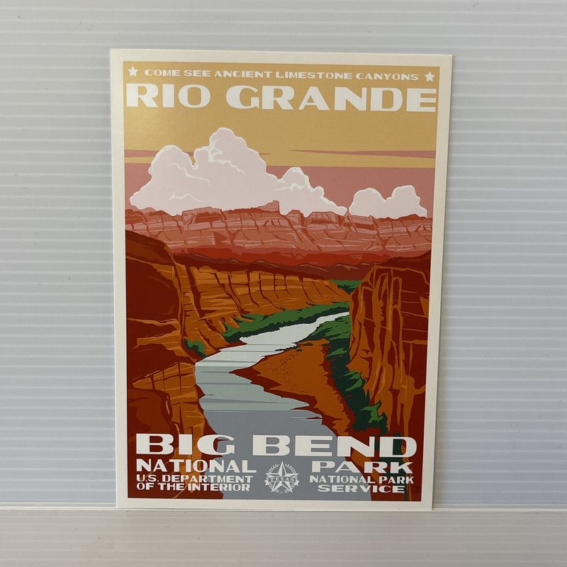 Postcard Rio Grande Retro 65587-4RR