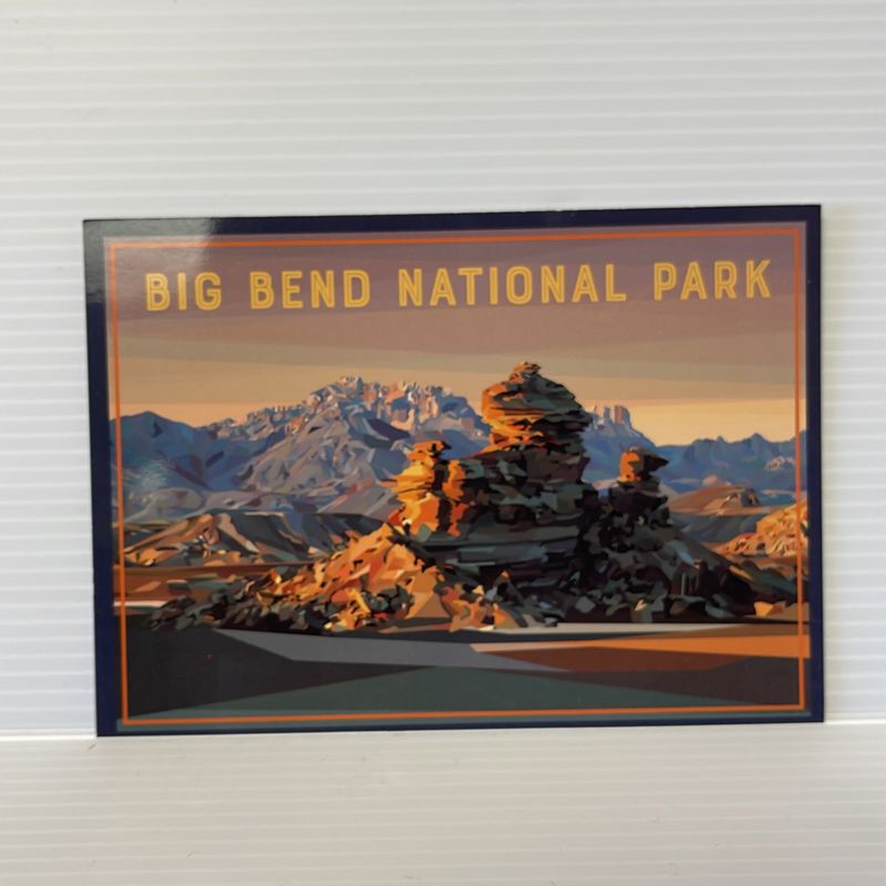 Photo postcard Geometric Hoodoos (80773)