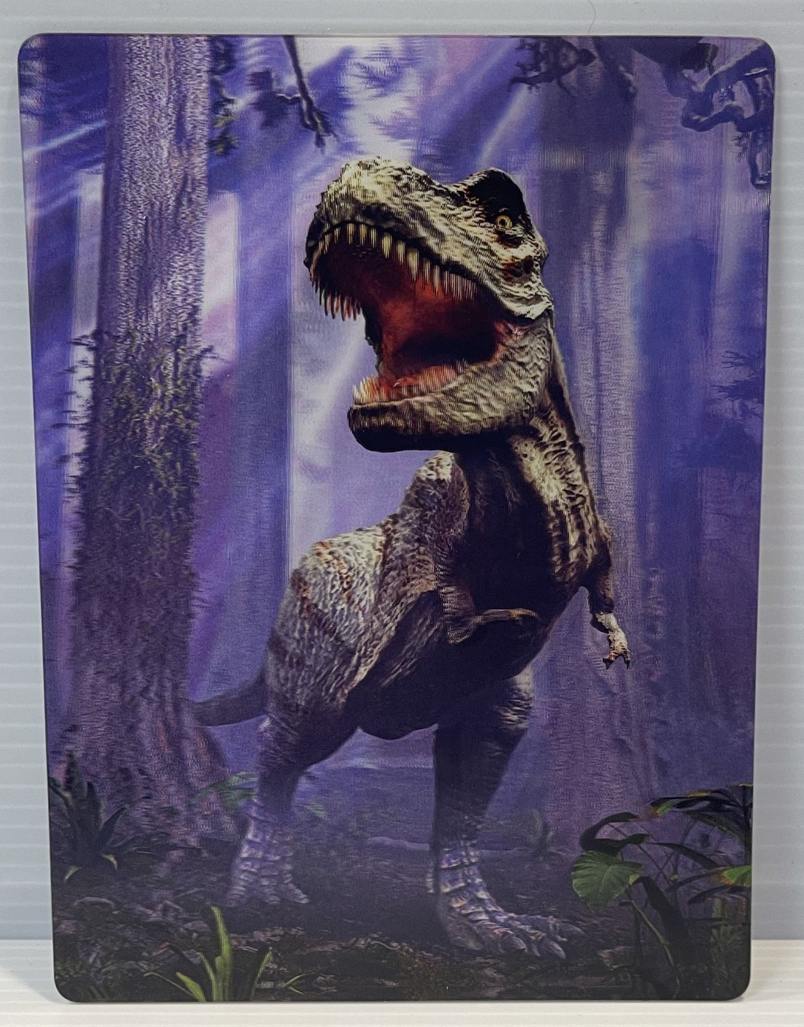 3D postcard T-Rex