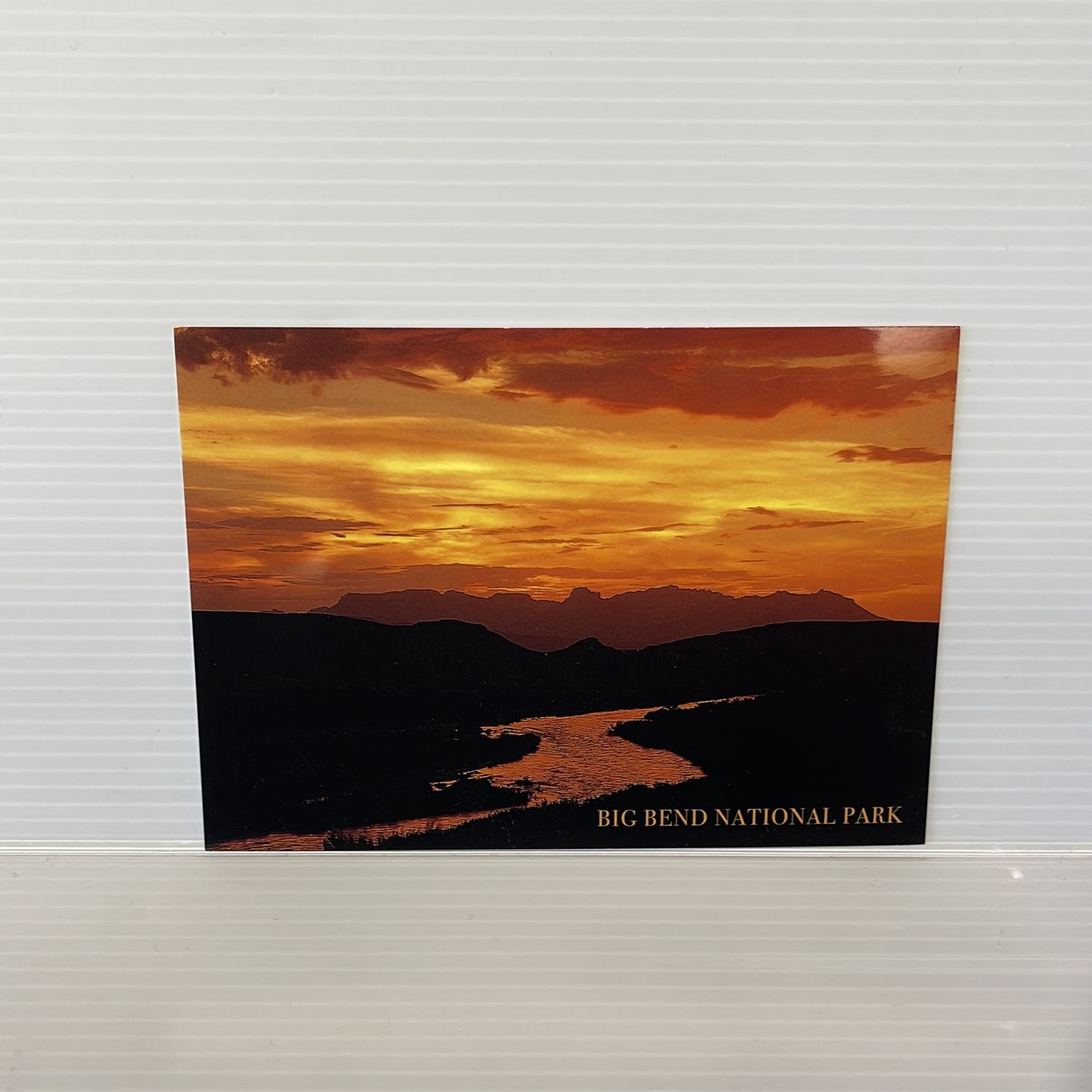 Photo postcard Desert Chisos 13757 Photo postcard Desert Chisos 13757