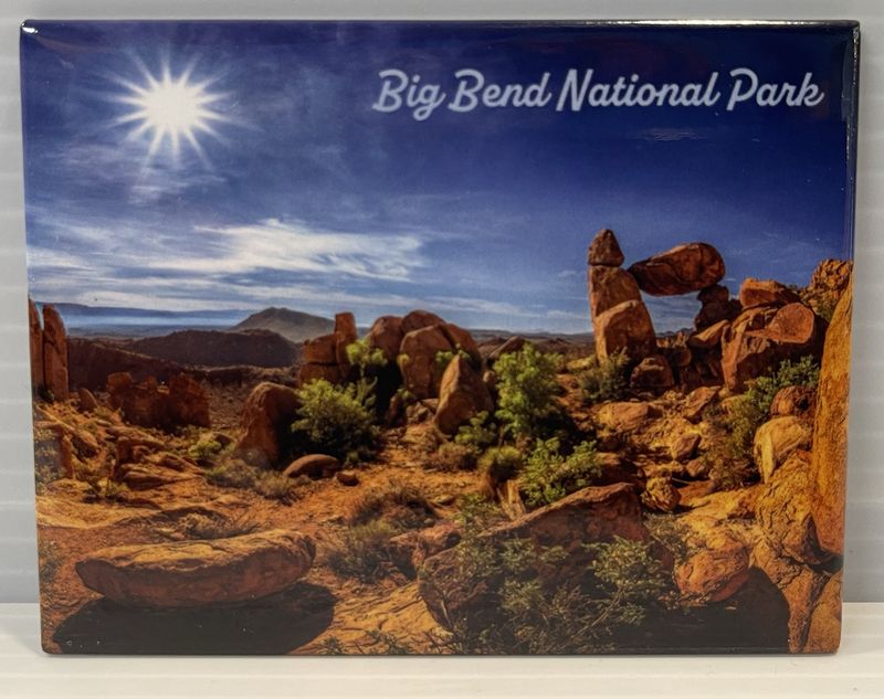 Badge Magnet Balanced Rock Badge Magnet Balanced Rock