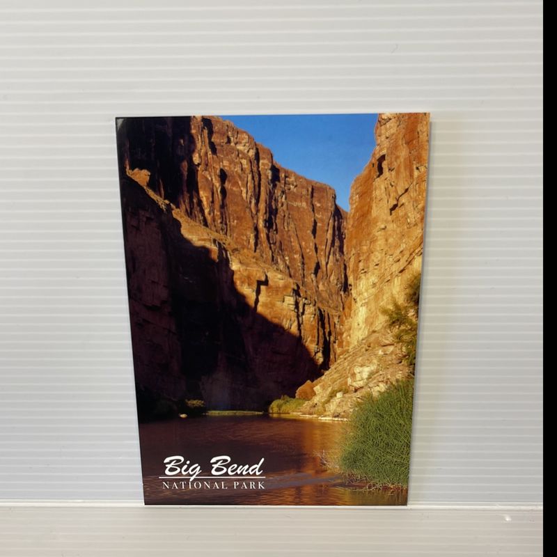 Photo postcard Santa Elena Canyon 9796