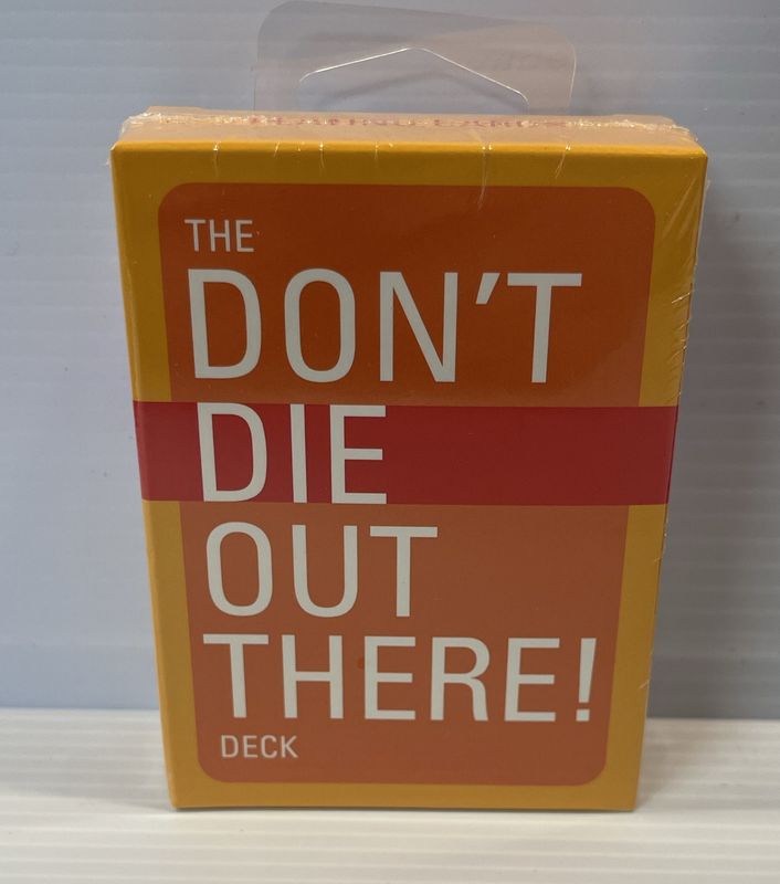 Don't Die Out There! Playing Card Deck Don't Die Out There! Playing Card Deck