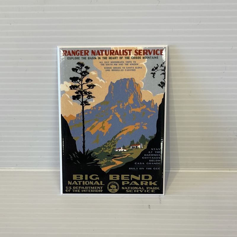 Badge Magnet Casa Grande Retro Badge Magnet Casa Grande Retro