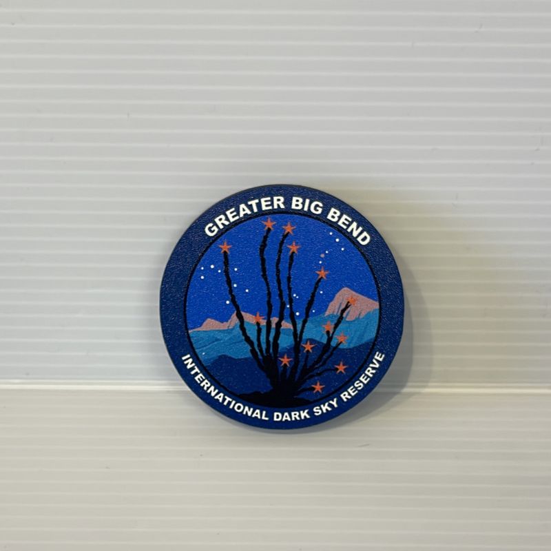 Big Bend Dark Sky Wood Magnet Big Bend Dark Sky Wood Magnet