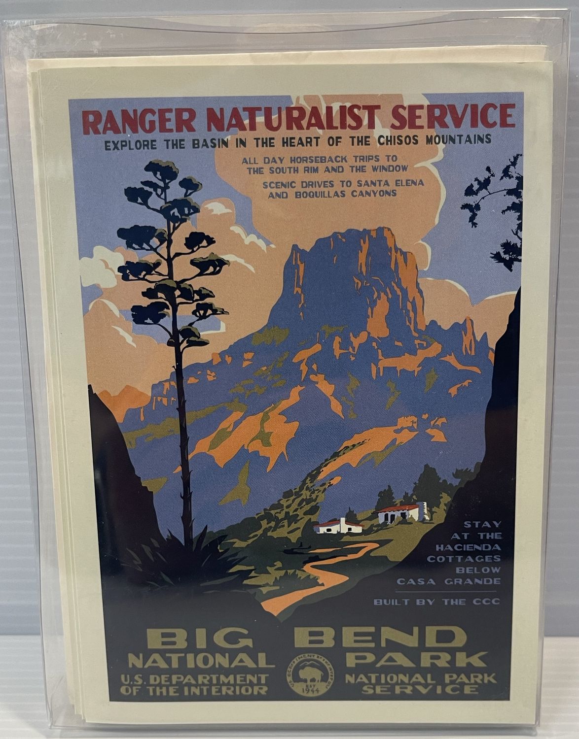 Casa Grande Retro Notecards