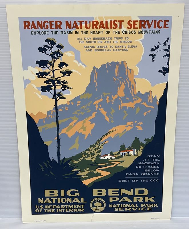 Casa Grande Retro poster