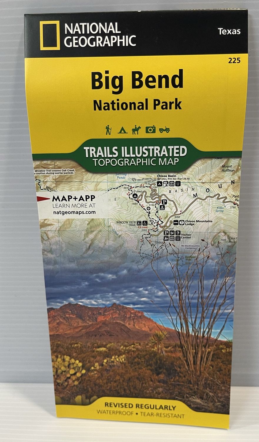 NEW Trails Illustrated Big Bend Map