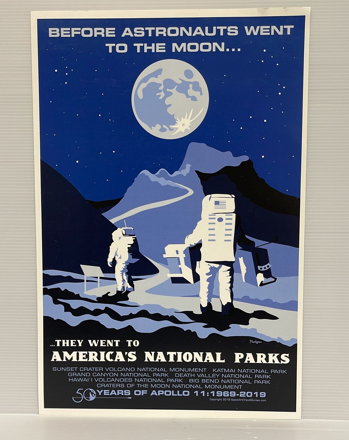 Poster Apollo 50th National Parks