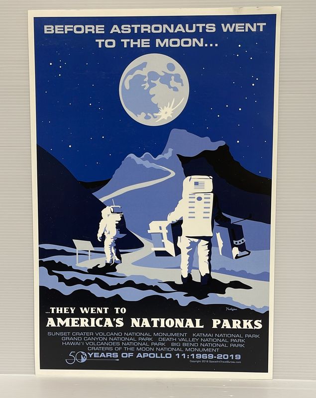 Poster Apollo 50th National Parks Poster Apollo 50th National Parks